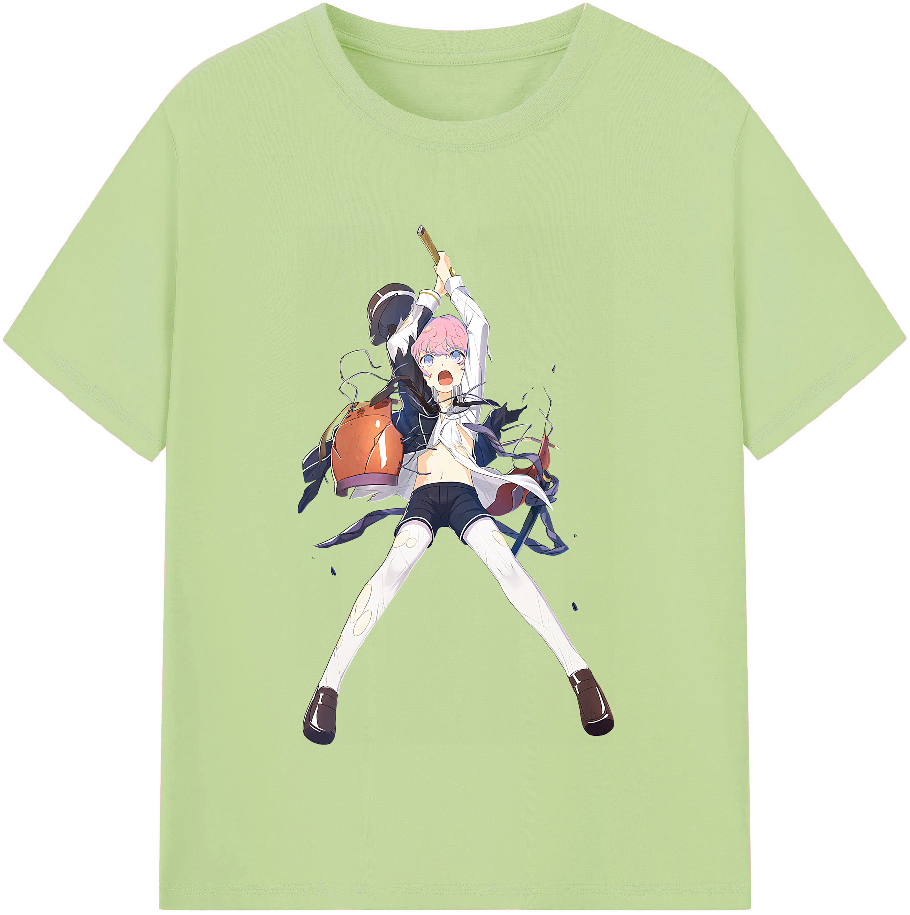 （画像用） 刀剣乱舞 Touken Ranbu 綿100％半袖Tシャツ（フロントプリント）